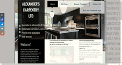 Desktop Screenshot of alexanderscarpentry.com